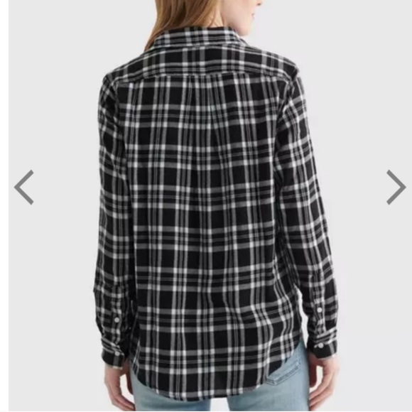 Lucky Brand Plaid Shirt size L NWT - Picture 2 of 6
